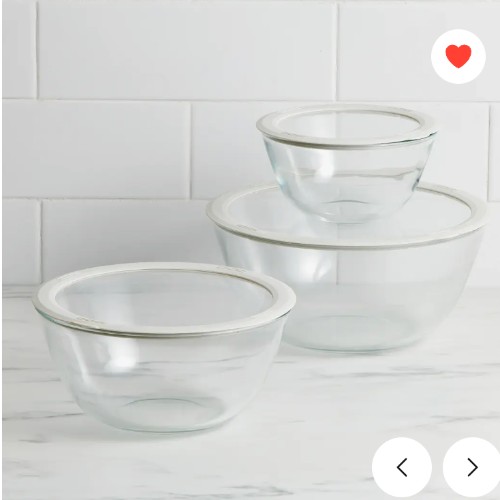 Mixing bowls with lid